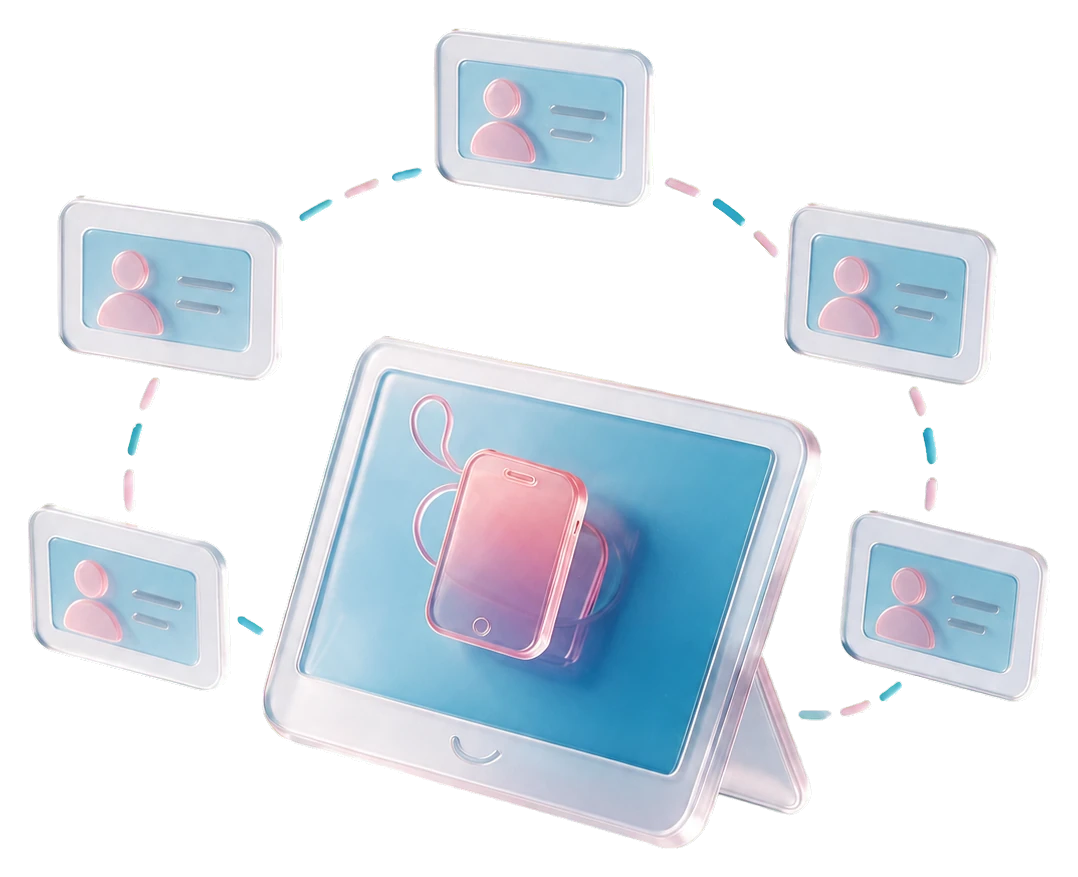 Una rete digitale di imprese e persone collegate