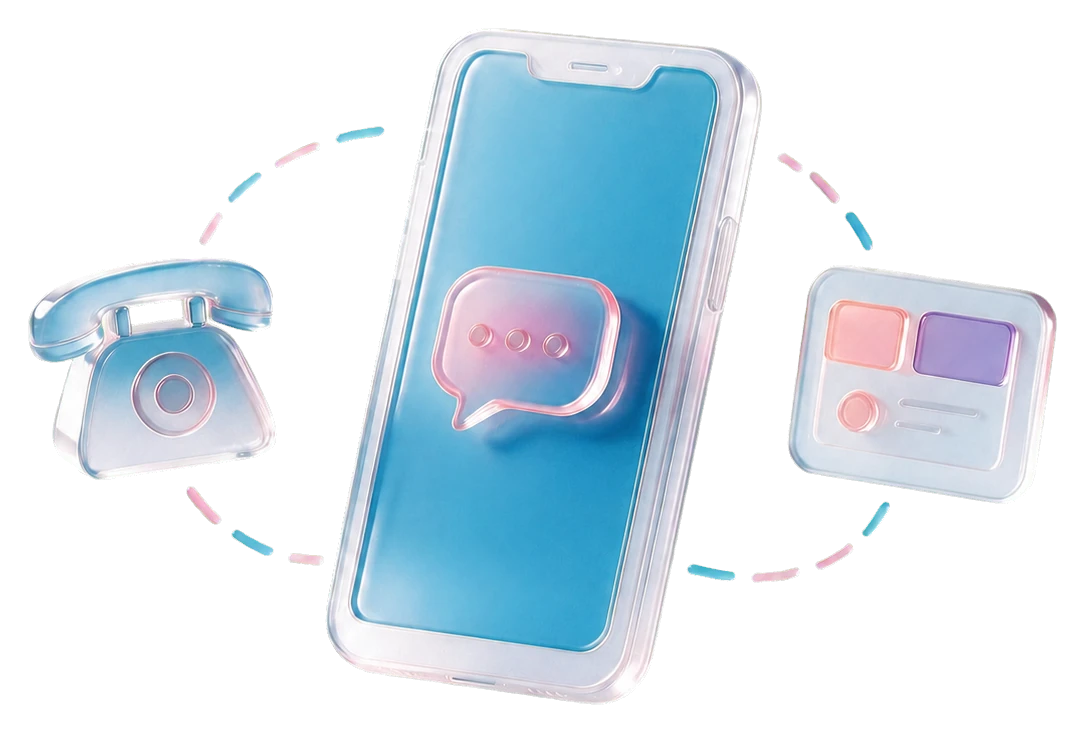 Telefono, smartphone e strumenti di contatto Cas-Per