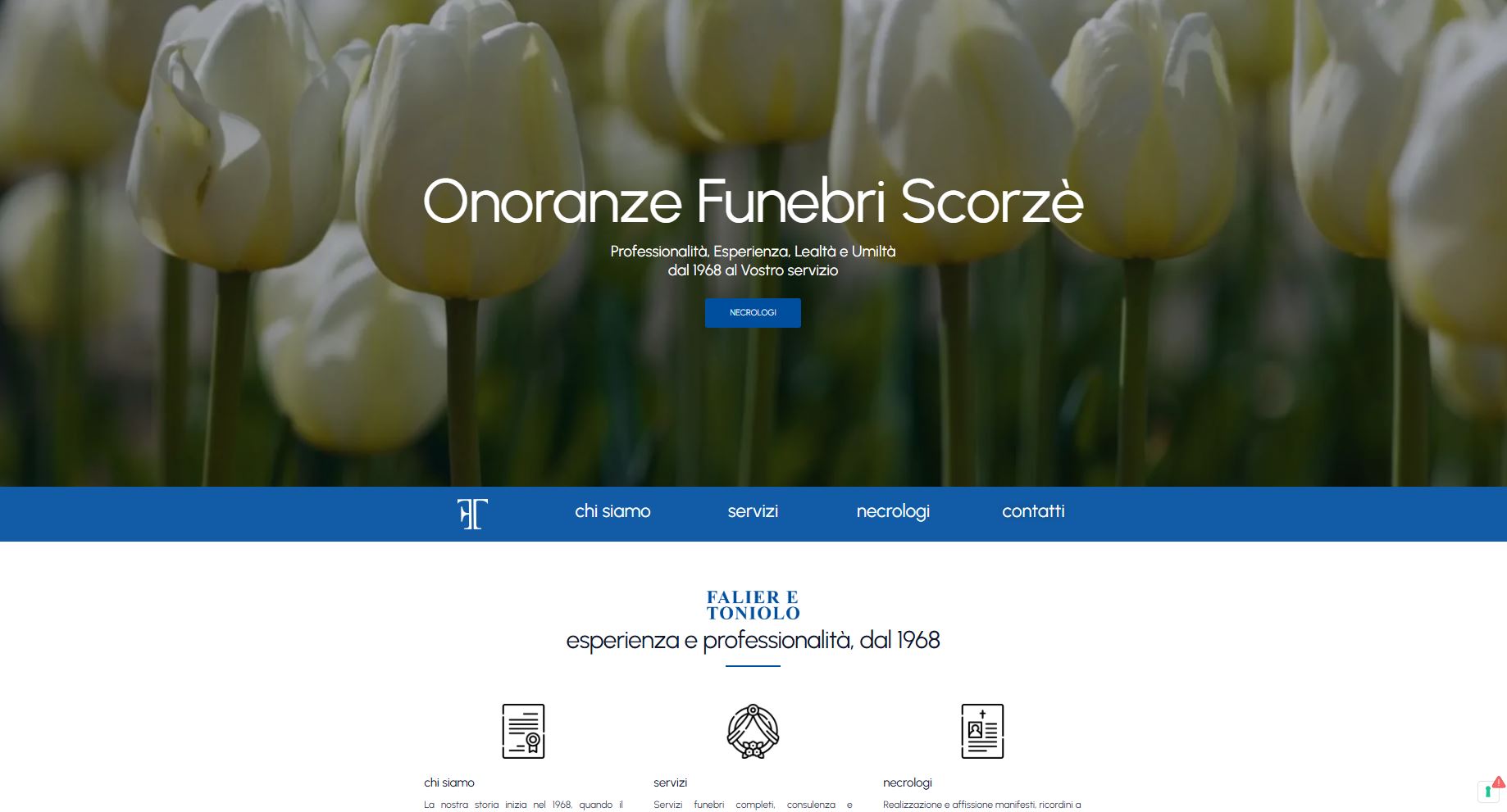Anteprima sito Falier e Toniolo