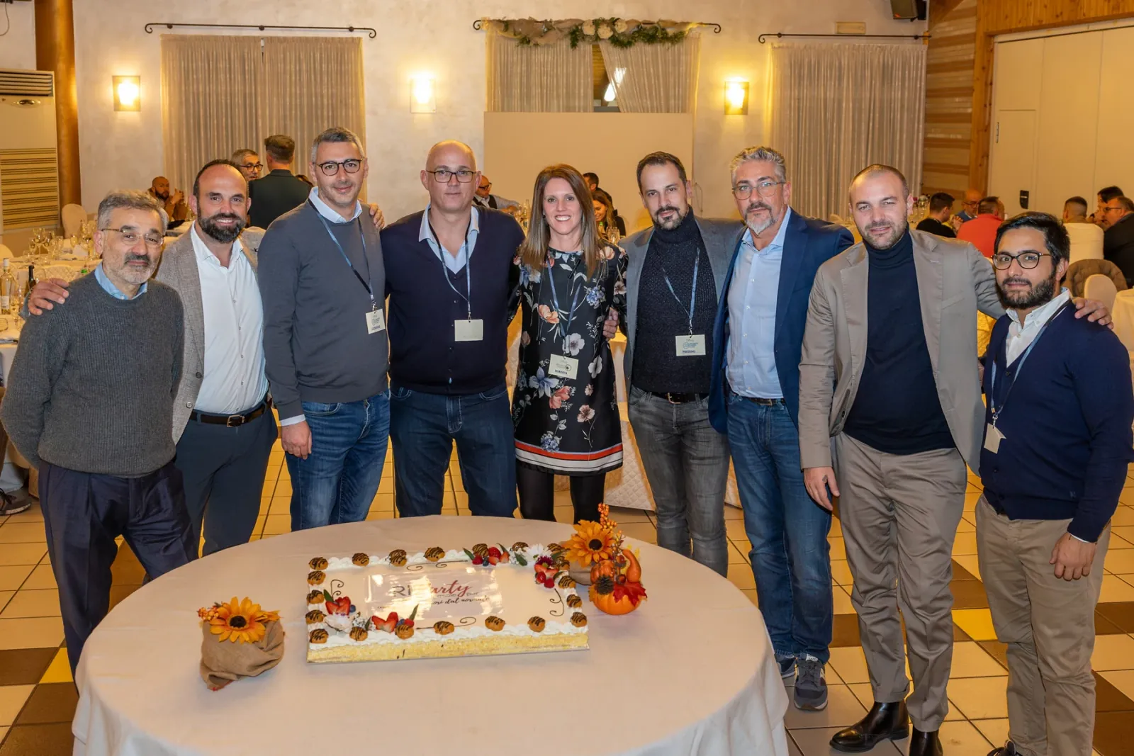 Staff e partner Cas-Per durante una tappa di Rip-Party